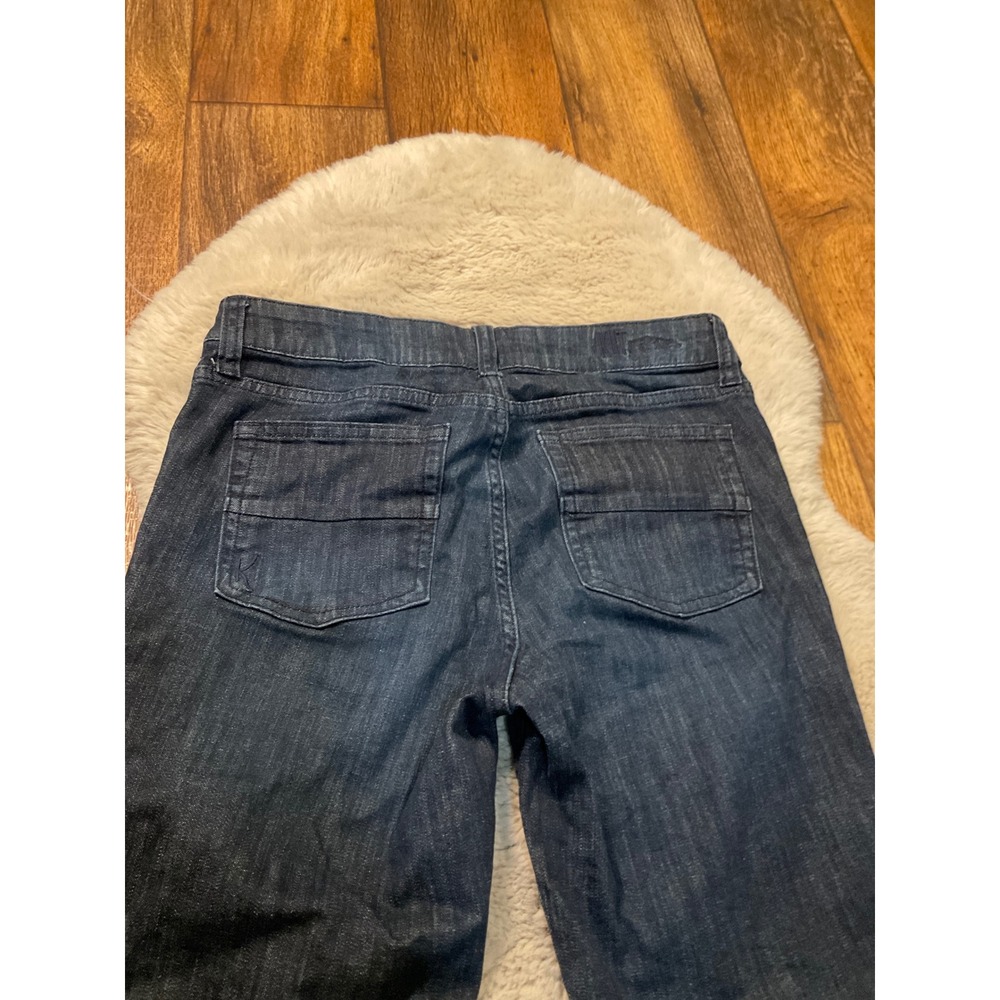 Kut From The Kloth Nicole Bermuda Shorts‎ Size 4 Dark Wash - Picture 8 of 8